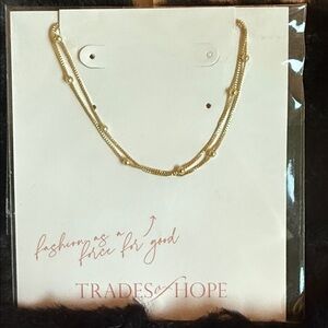 Trades of Hope Gold Layered Necklace